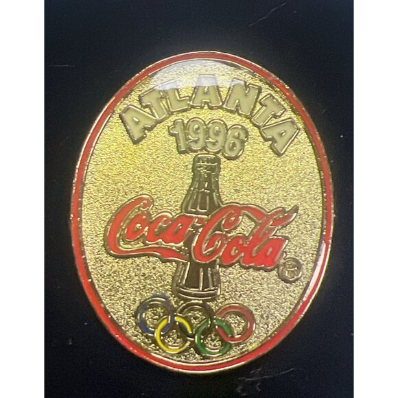 Coca-Cola Olympic Pin Set Atlanta 1996 Collectible Memorabilia Vintage Enamel Pi - Picture 3 of 11